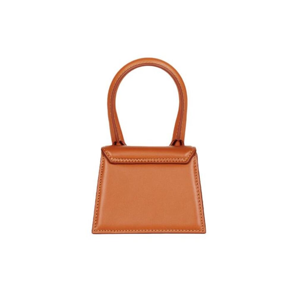 Jacquemus Le Chiquito Mini Leather Brown Leather Handbag - Picture 3 of 3